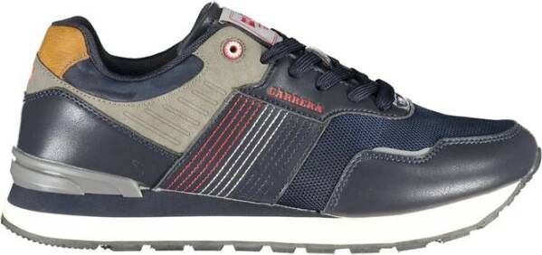 Carrera Blauwe sportschoenen met logo-accent Blue Heren