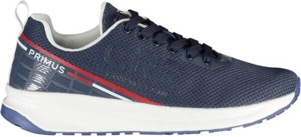 Carrera Blauwe Sportsneakers met Contrastdetails Blue Heren