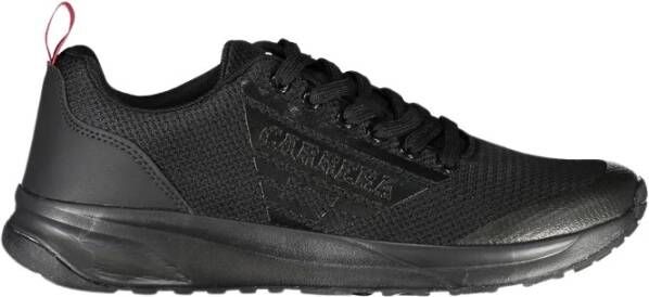 Carrera Dynamische zwarte sneakers met eco-leer Black Heren