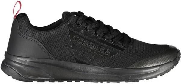 Carrera Dynamische zwarte sneakers met eco-leren details Black Heren