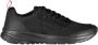 Carrera Dynamische zwarte sneakers met eco-leren details Black Heren - Thumbnail 5