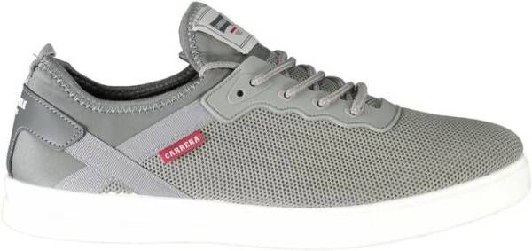 Carrera Grijze Polyester Sneaker met Contrastdetails Gray Heren