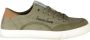 Carrera Groene Polyester Sneaker met Veters Contrastdetails Logo Green Heren - Thumbnail 9