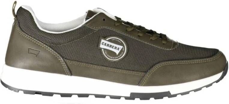 Carrera Groene Polyester Sneaker met Contrastdetails Green Heren