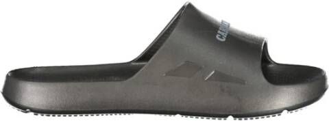 Carrera Logo Print Slippers voor Mannen Black Heren