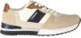 Carrera Sportieve Beige Vetersneakers Contrastdetails Beige Heren - Thumbnail 11