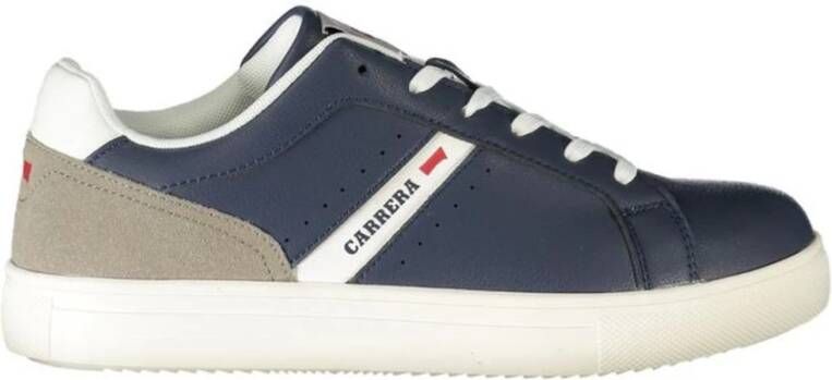 Carrera Sportieve Contrast Sneaker met Logo Detail Gray Heren