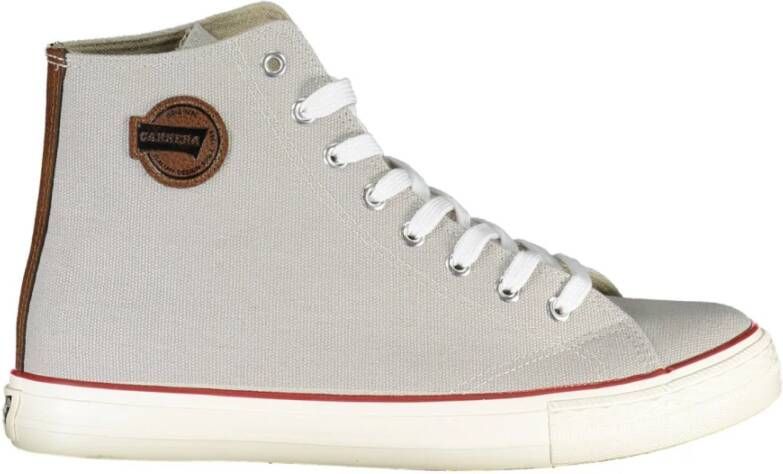 Carrera Sportieve Grijze Veterschoenen met Contrastdetails Gray Heren