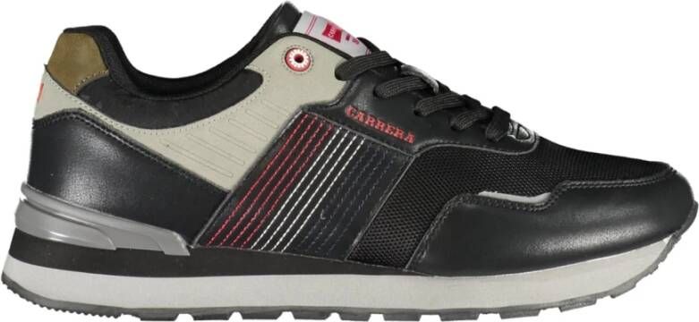 Carrera Sportieve Herenschoenen Zwart Vetersluiting Black Heren