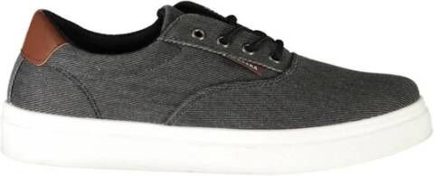 Carrera Sportieve Logo Sneakers met Contrastdetails Gray Heren