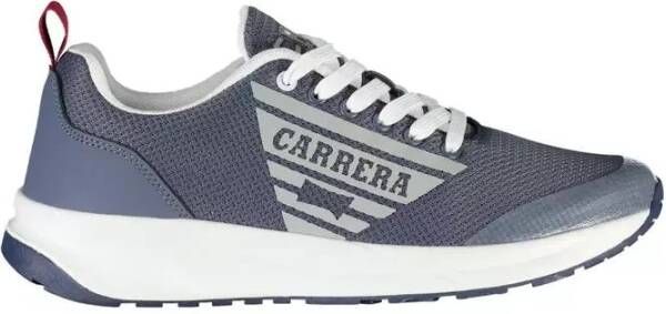 Carrera Polyester Sneaker Met Contrasterende Details En Logo