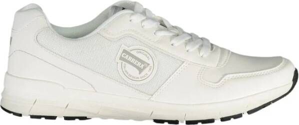 Carrera Witte Polyester Sneaker met Contrastdetails White Heren