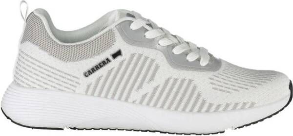 Carrera Witte Polyester Sneaker met Contrastdetails White Heren