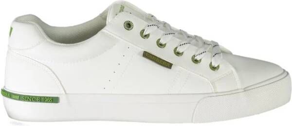 Carrera Witte polyester sneakers met veters contrastdetails logo White Heren