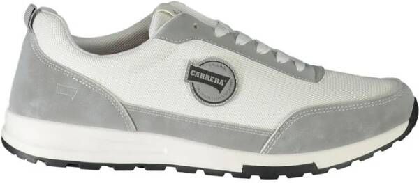 Carrera Witte Polyester Sneakers met Veters Multicolor Heren