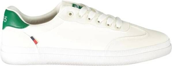 Carrera Witte Polyester Sneakers met Veters White Heren