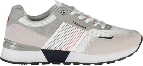 Carrera Witte Sneakers met Contrastdetails Multicolor Heren