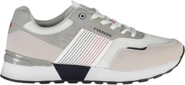 Carrera Witte Sneakers met Contrastdetails Multicolor Heren