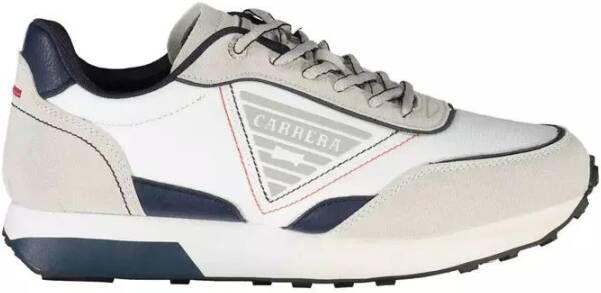 Carrera Witte Sneakers met Contrasterende Accenten Multicolor Heren