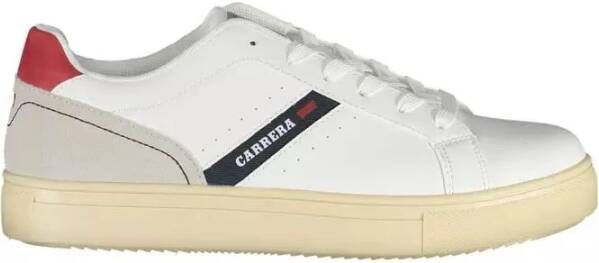 Carrera Witte sportschoenen met veters White Heren