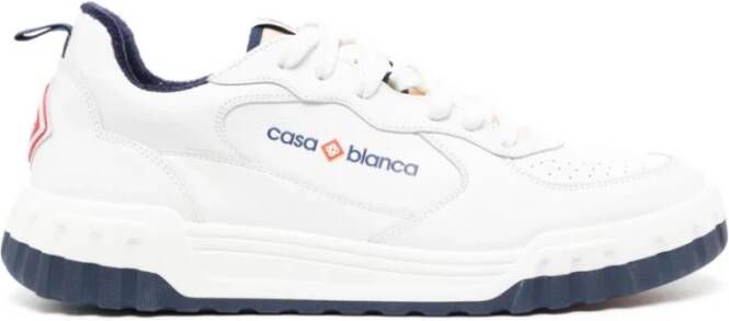 Casablanca Lage Top Hof Sneakers White Heren