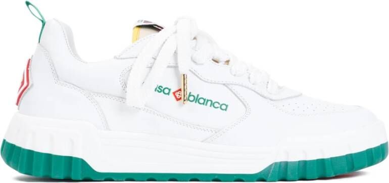 Casablanca Witte Tennisschoenen White Heren