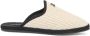 Casadei Bay Geweven Raffia Flats Mules Beige Dames - Thumbnail 1