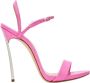 Casadei Blade V Celebrity Hoge Hak Sandalen Pink Dames - Thumbnail 1