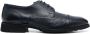 Casadei Blauwe Elegant Gesloten Formele Leren Schoenen Blue Heren - Thumbnail 1