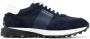 Casadei Blauwe Leren Stijlvolle Sneakers Blue Heren - Thumbnail 1