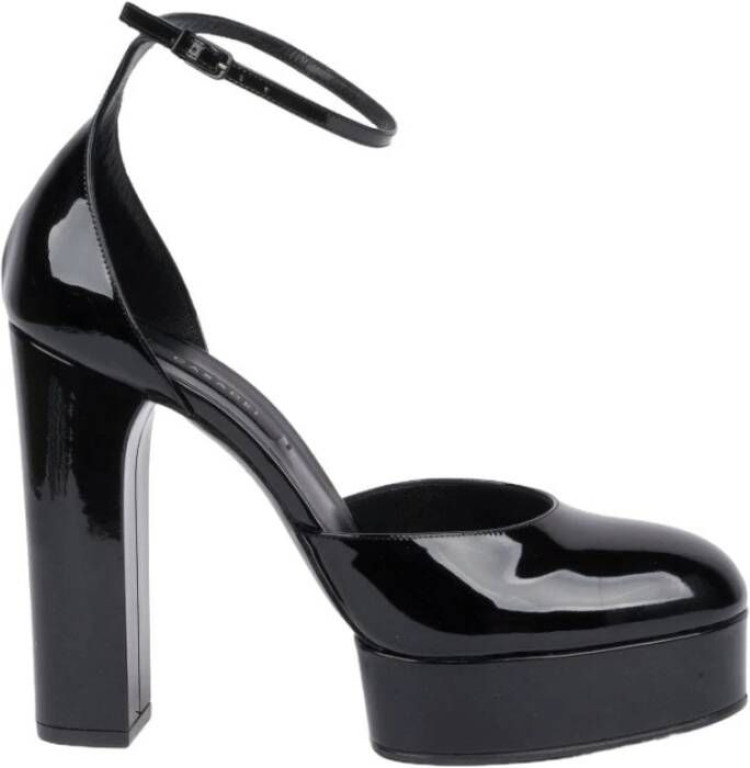 Casadei Decollette` Nero Black Dames