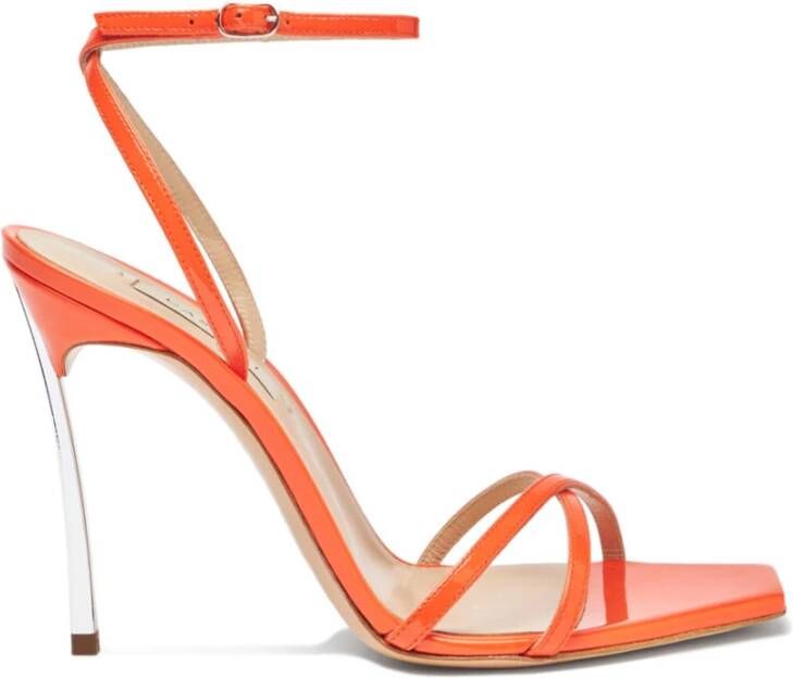 Casadei Elegante Tulip Sandaal Orange Dames