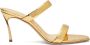 Casadei Heeled Mules Yellow Dames - Thumbnail 1