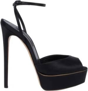 Casadei High Heel Sandals Zwart Dames