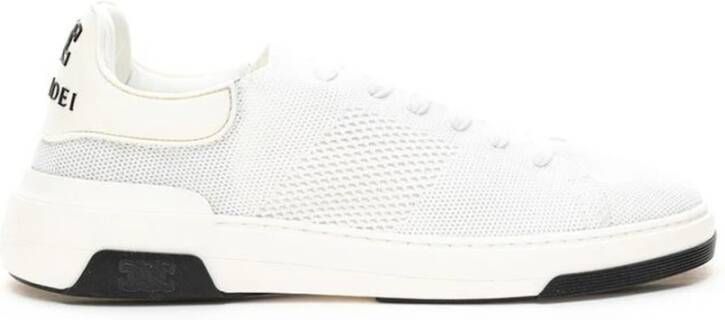 Casadei Elegante Witte Leren Sneakers White Dames