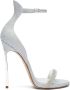 Casadei Jasmine Blade Cape High Heel Sandals Gray Dames - Thumbnail 1