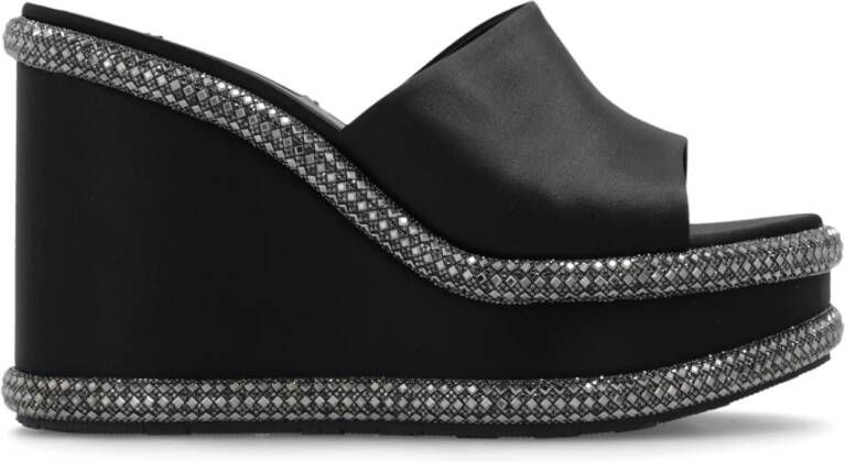 Casadei Jasmine Stratosphere sleehakmuilen Black Dames