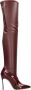 Casadei Laarzen Bordeaux Brown Dames - Thumbnail 1