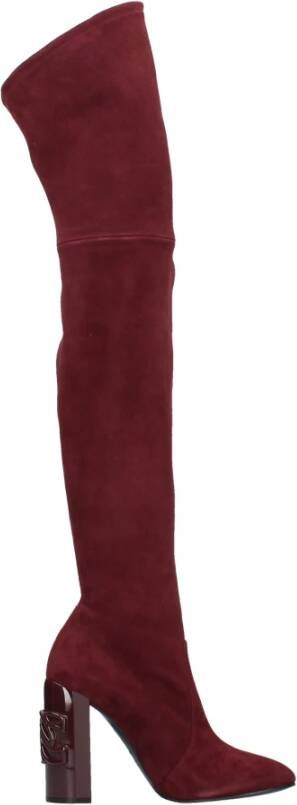 Casadei Laarzen Bordeaux Red Dames