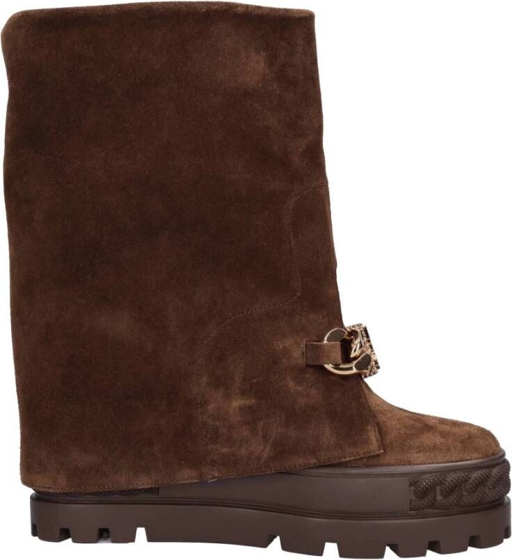 Casadei Laarzen Bruin Brown Dames