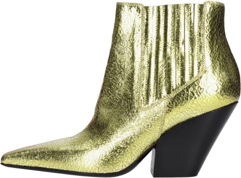 Casadei Laarzen Goud Yellow Dames