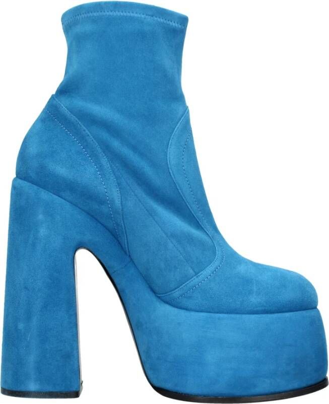 Casadei Laarzen Helder Blauw Blue Dames