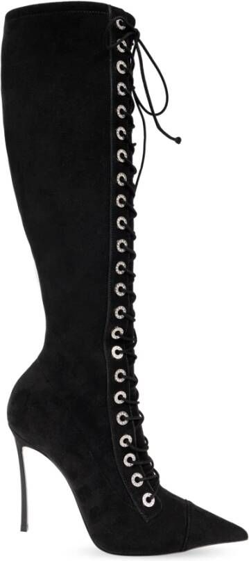 Casadei Laarzen met hak Black Dames