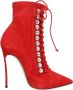 Casadei Laarzen Rood Red Dames - Thumbnail 1