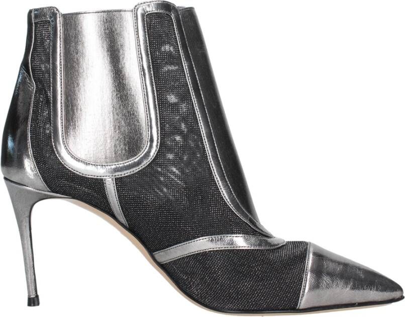 Casadei Laarzen Zilver Gray Dames