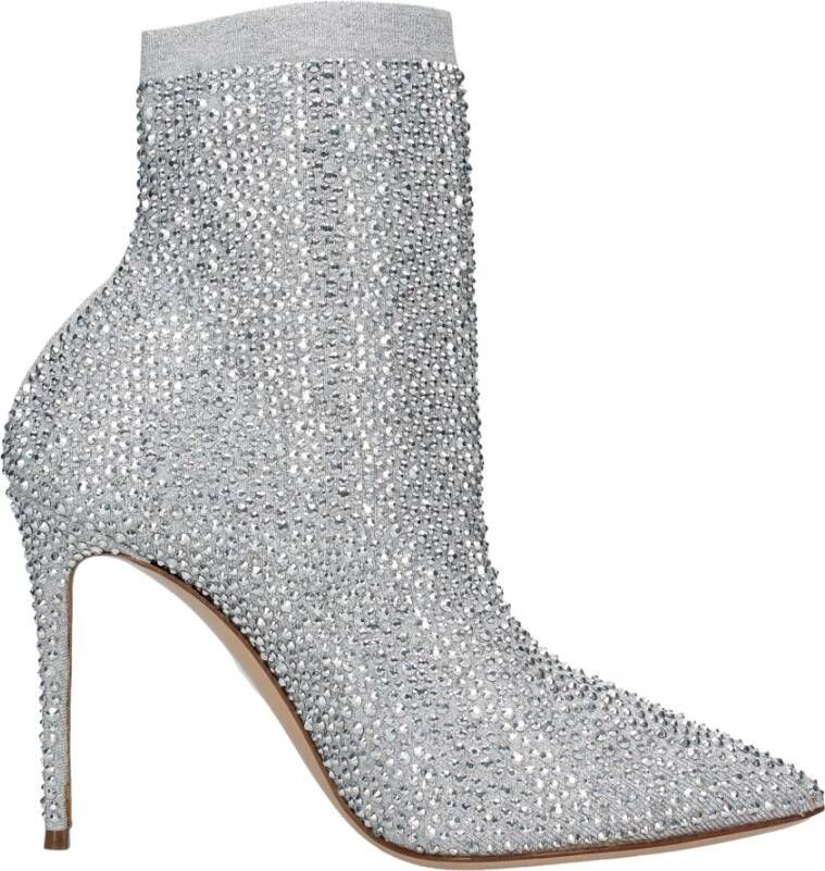 Casadei Laarzen Zilver Gray Dames