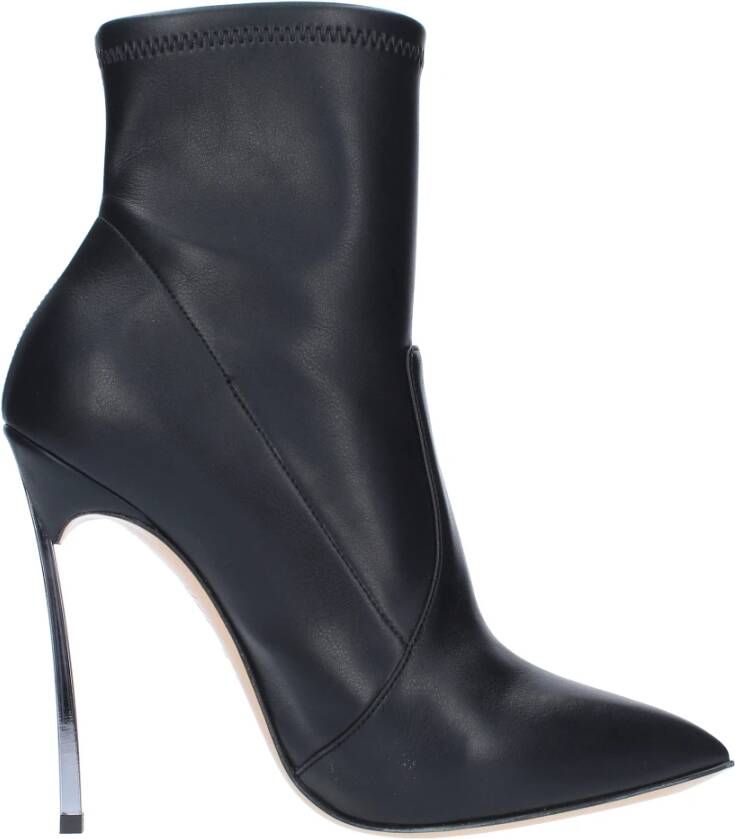 Casadei Laarzen Zwart Black Dames