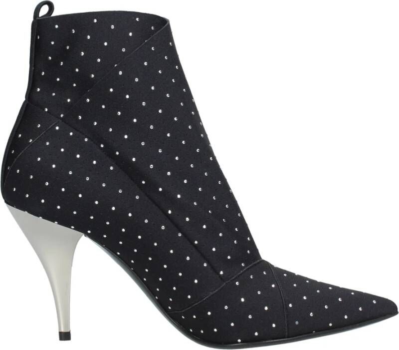 Casadei Laarzen Zwart Black Dames