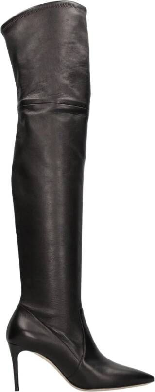 Casadei Laarzen Zwart Black Dames