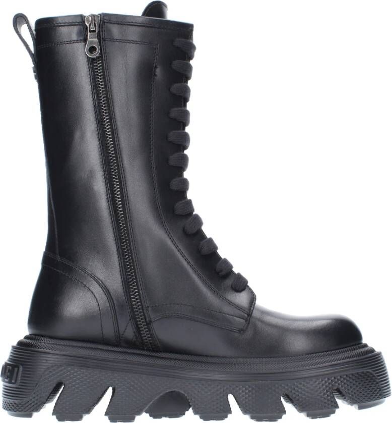 Casadei Laarzen Zwart Black Dames